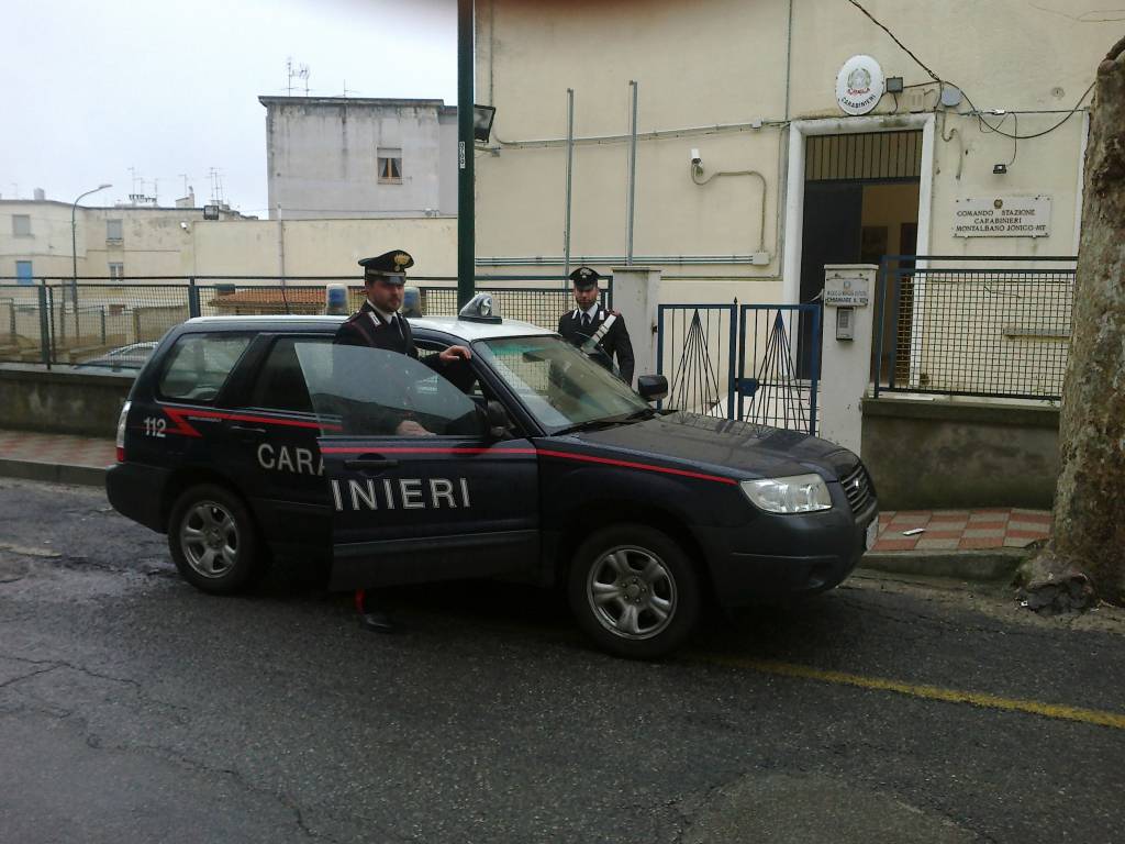 I carabinieri di Montalbano Jonico