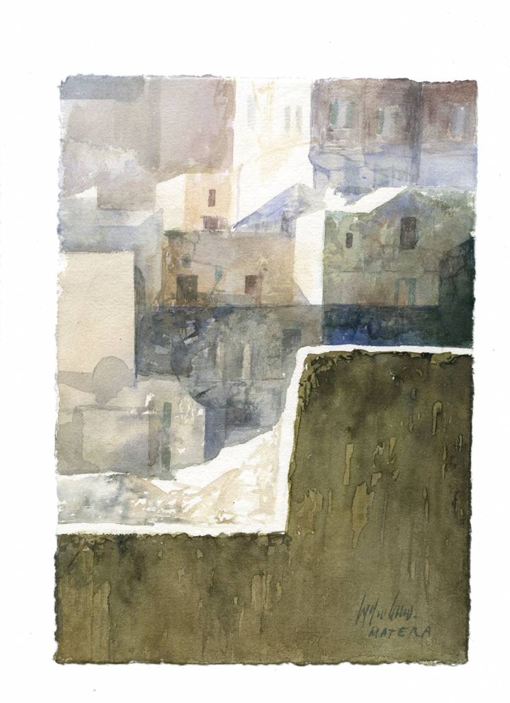 Gli acquerelli di Pedro Cano esposti a Matera