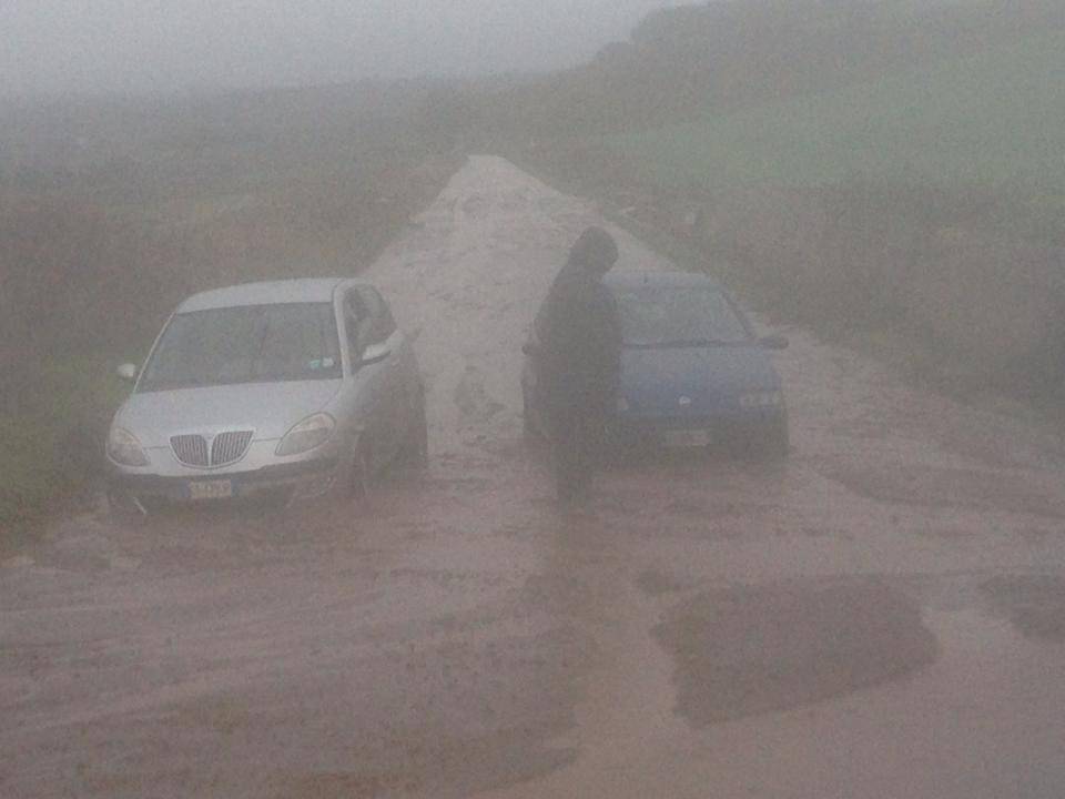 Disagi sulle strade a Venosa