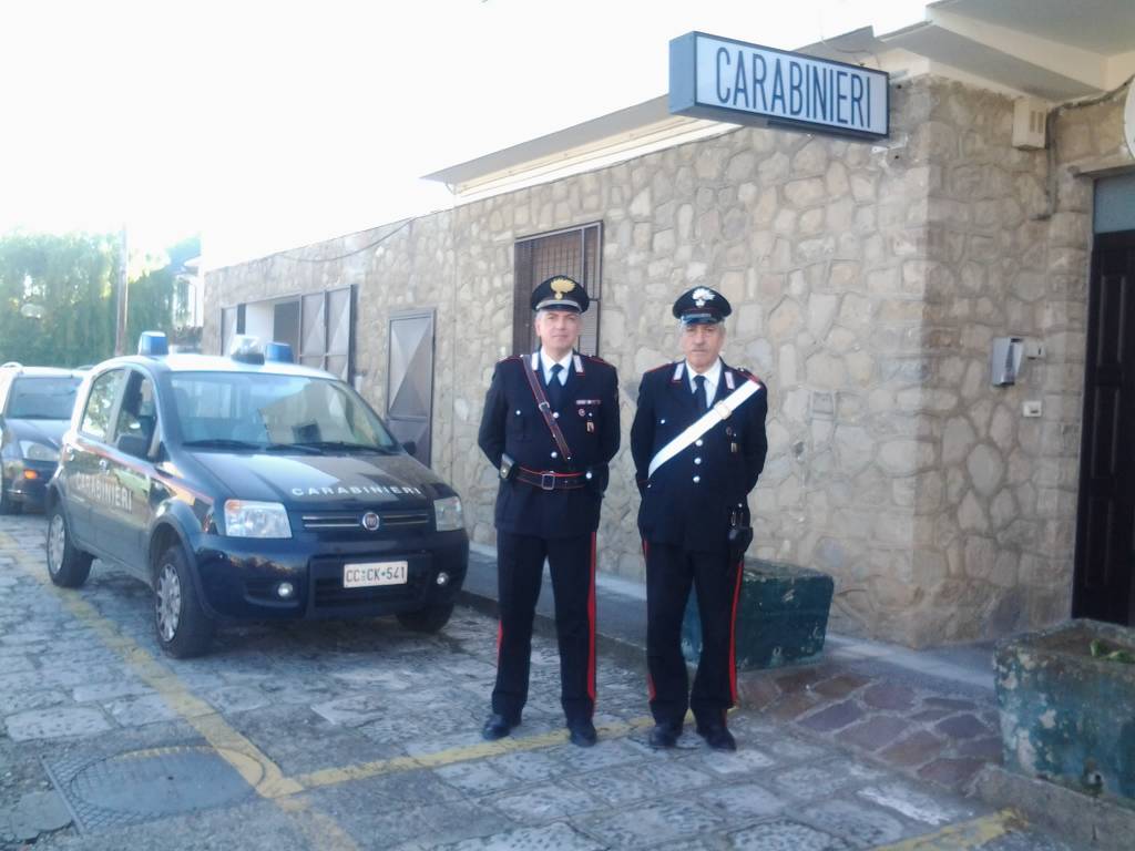 I carabinieri di San Giorgio Lucano