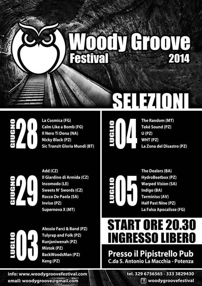 Woody Groove Festival, contest di musica indipendente a Potenza