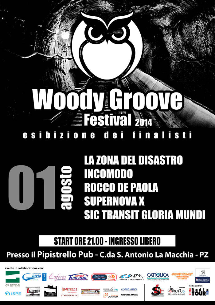 Woody Groove Sound, cinque i finalisti al festival underground