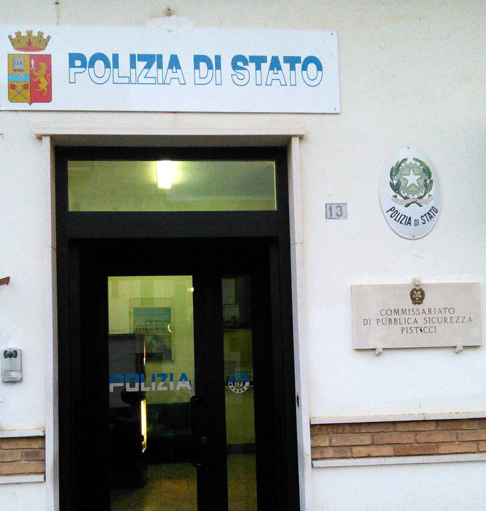 Il commissariato di Pisticci