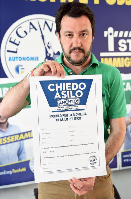 “Chiedo asilo”, anche in Basilicata sit in promosso da Salvini
