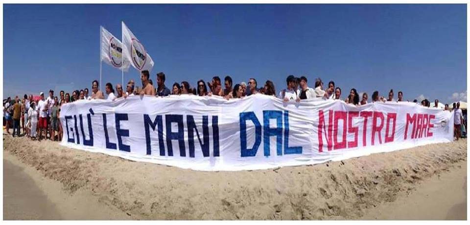 No trivelle in mare, al via il tour del M5S