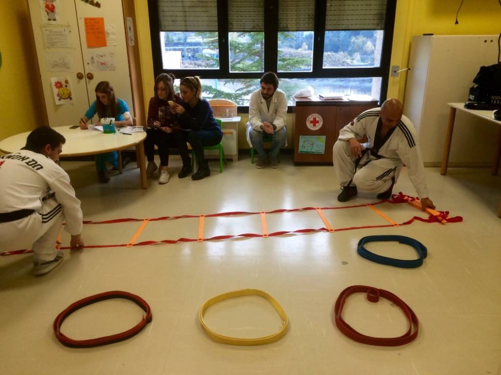 Sfide, il taekwondo spiegato ai bambini in Pediatria