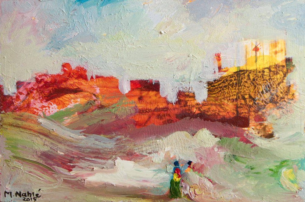 I colori di Marwan Nahlé in esposizione a Venosa