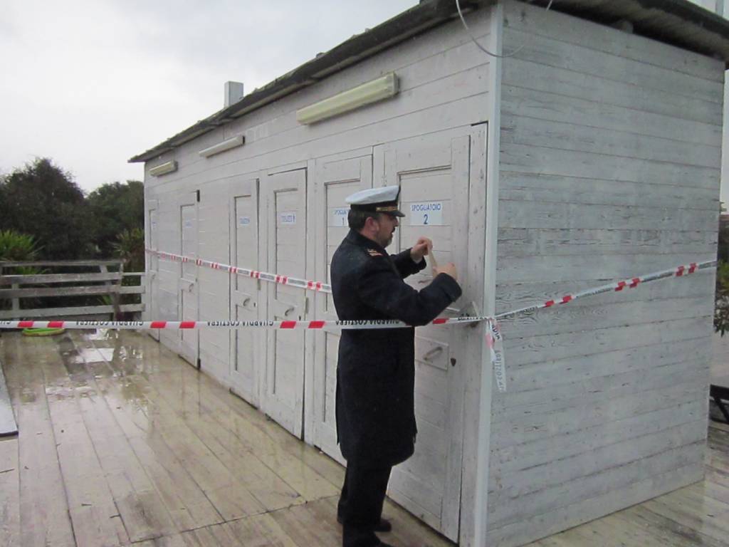 Occupazione demanio marittimo, a Scalea l’operazione della Guardia costiera di Maratea