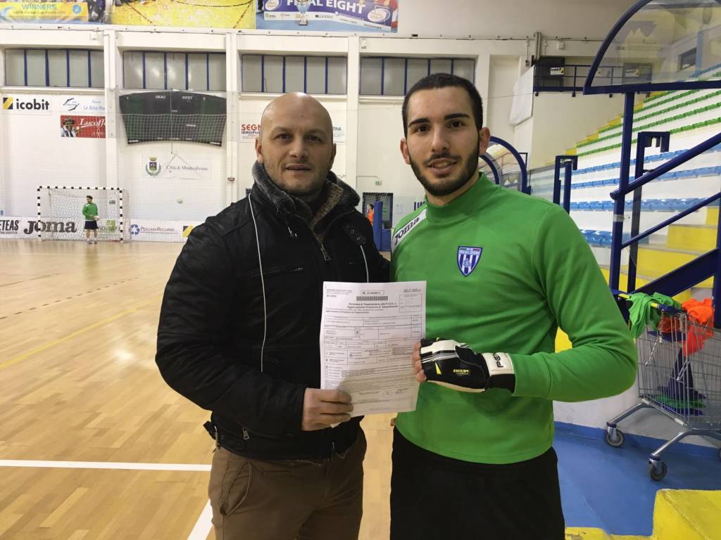 Francesco Bartilotti, giovane promessa del futsal lucano