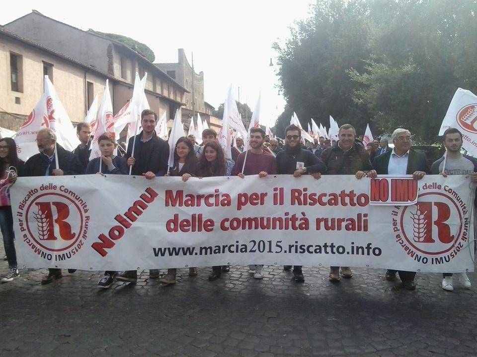 Una manifestazione del movimento Riscatto