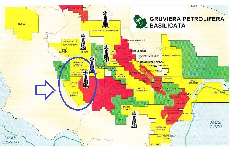 Trivelle di Natale: tre istanze della Shell in Basilicata