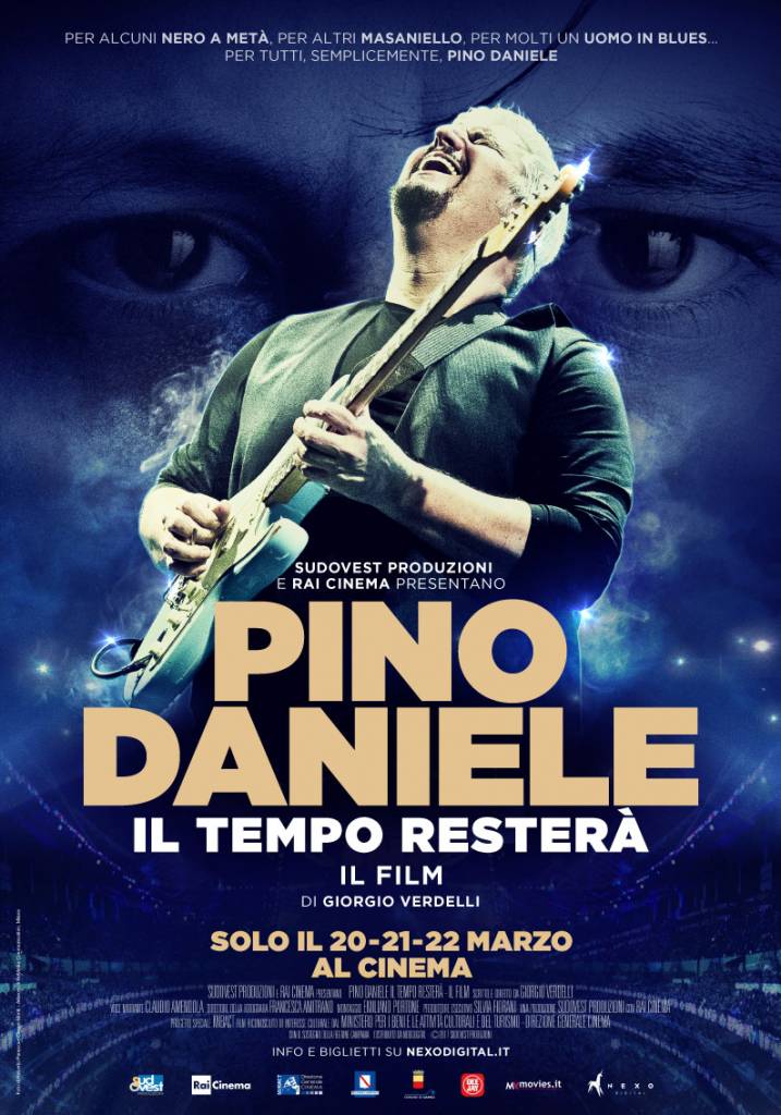 Il Tempo resterà, al cinema la musica e la vita di Pino Daniele