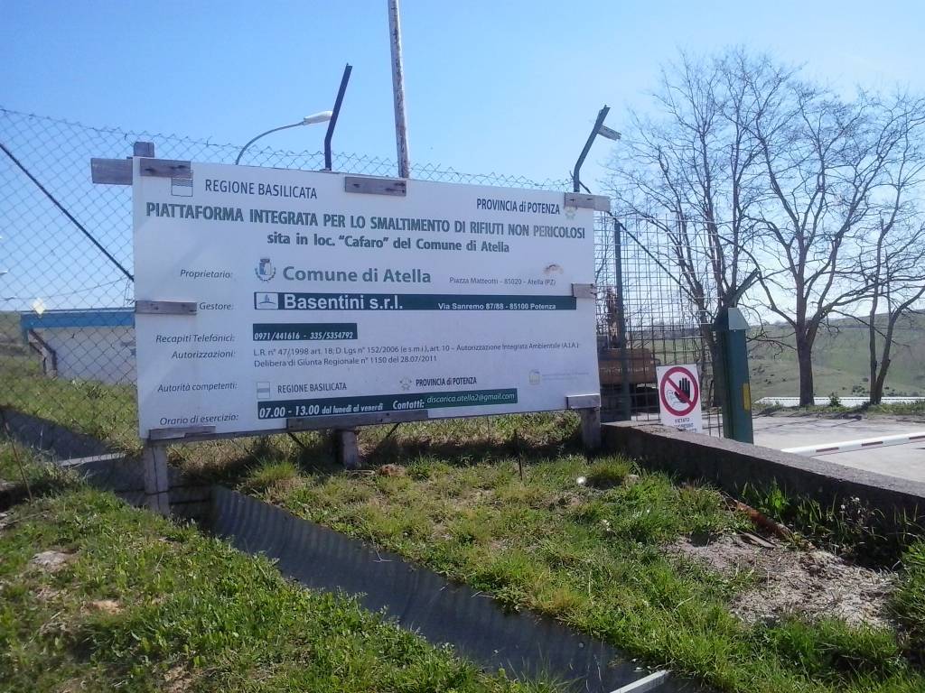 Impianto rifiuti di Atella, approvato il Piano di emergenza esterna