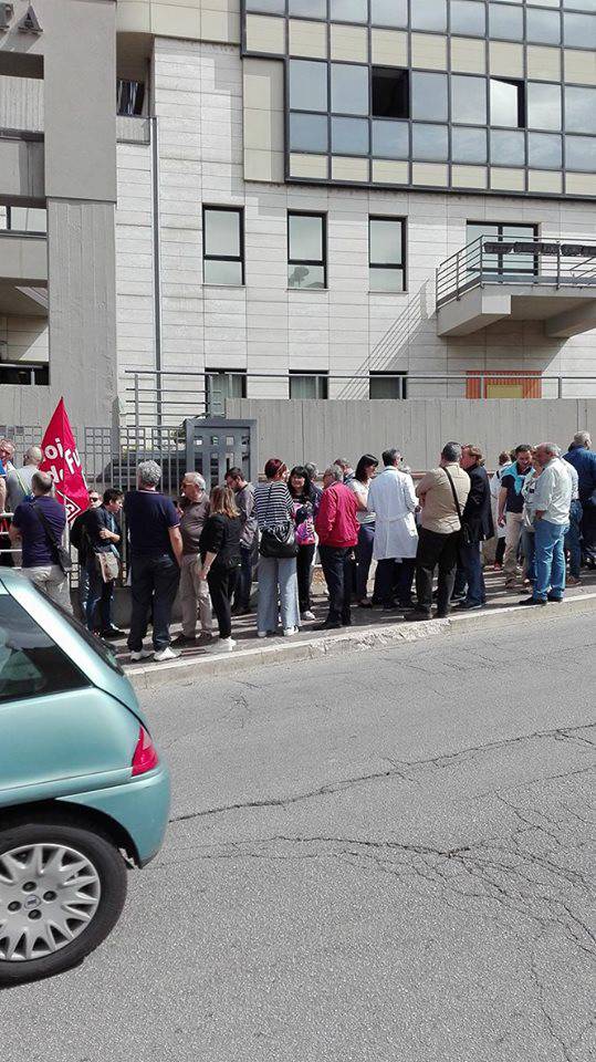 Guardie mediche protestano davanti alla Regione Basilicata