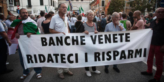 Crack Veneto Banca, decreto punisce i risparmiatori che hanno perso tutto