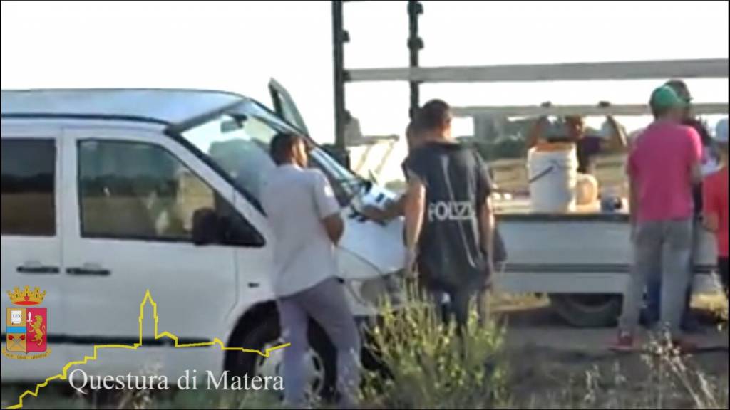 Caporalato, un arresto e tre denunce in provincia di Matera