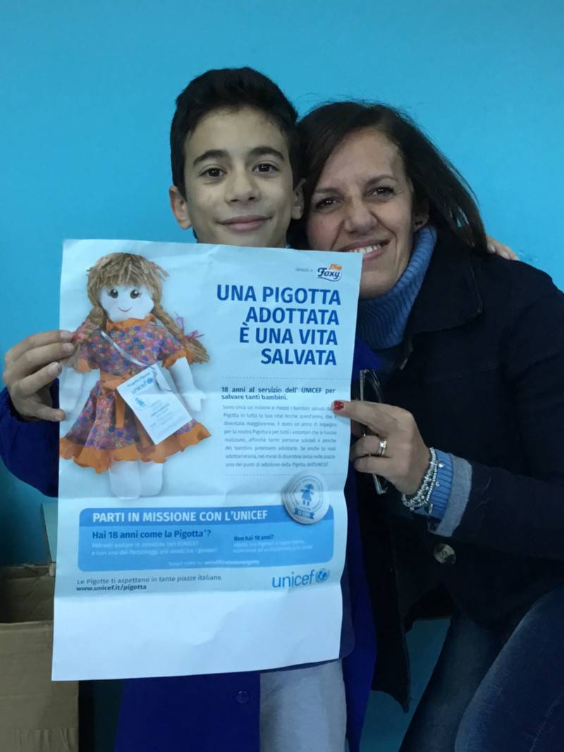 I bambini della scuola Rodari di Potenza