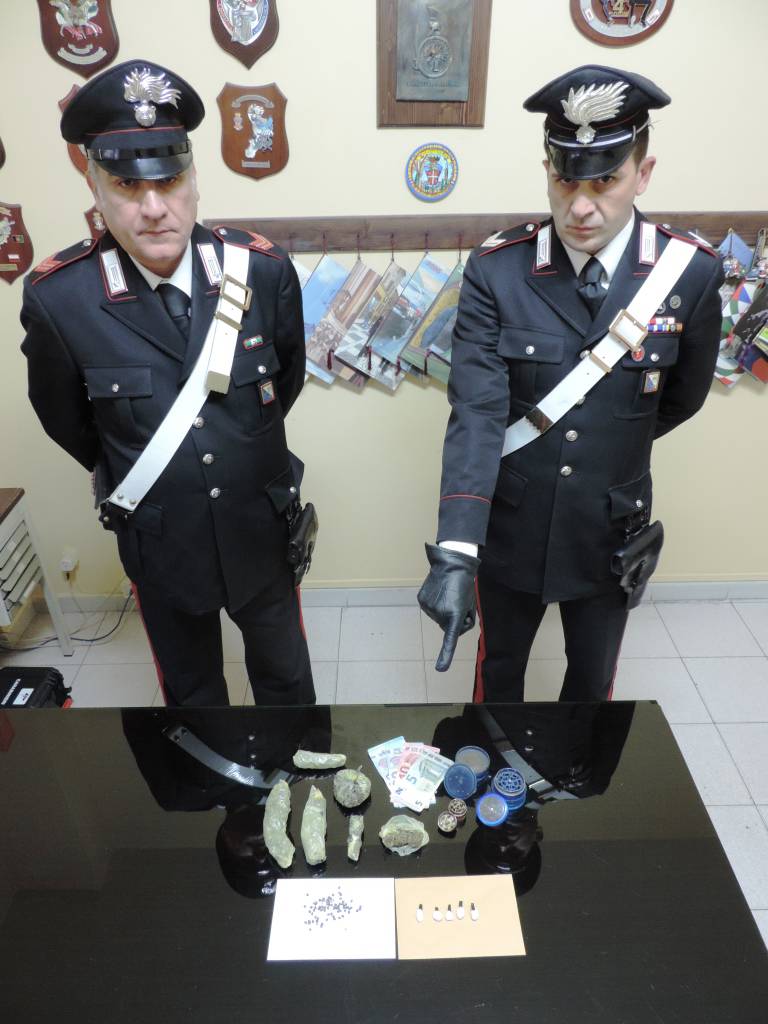 Spaccio di droga, arrestato 27enne di Palazzo San Gervasio