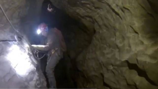 Liberato il giovane lucano bloccato in una grotta in Svizzera
