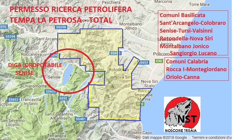Dalla Basilicata alla Calabria continua la devastazione delle multinazionali del petrolio