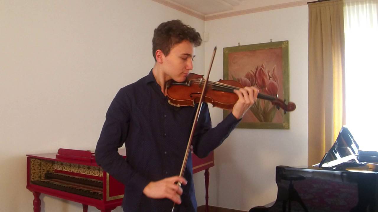Il violinista Simone Spadino Pippa in scena a Potenza