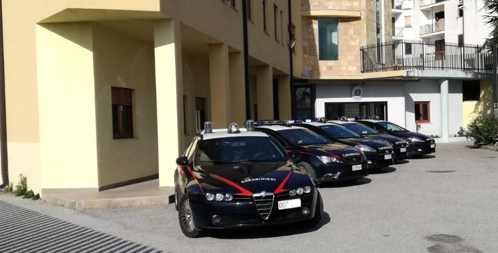 Furti nelle abitazioni, cinque persone denunciate dai carabinieri di Senise