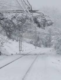 La neve blocca le tratte ferroviarie lucane: treni sospesi, attivato piano di emergenza