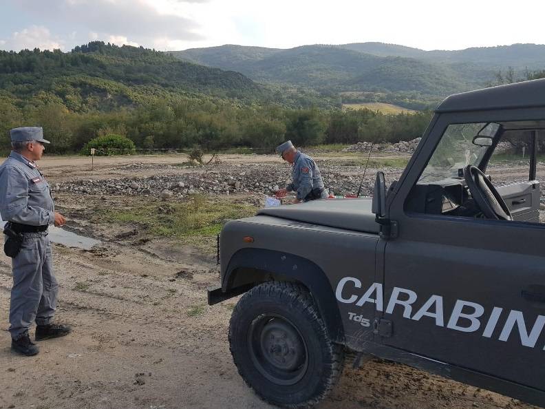 Tricarico, sequestrata area lungo il Basento