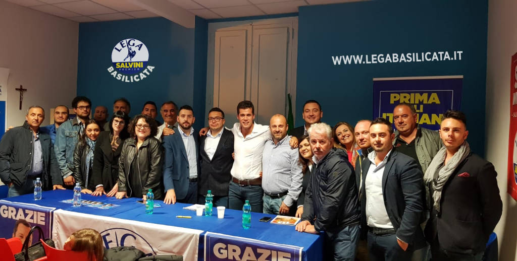 Matteo Salvini, la Basilicata e i giovani seguaci della Lega