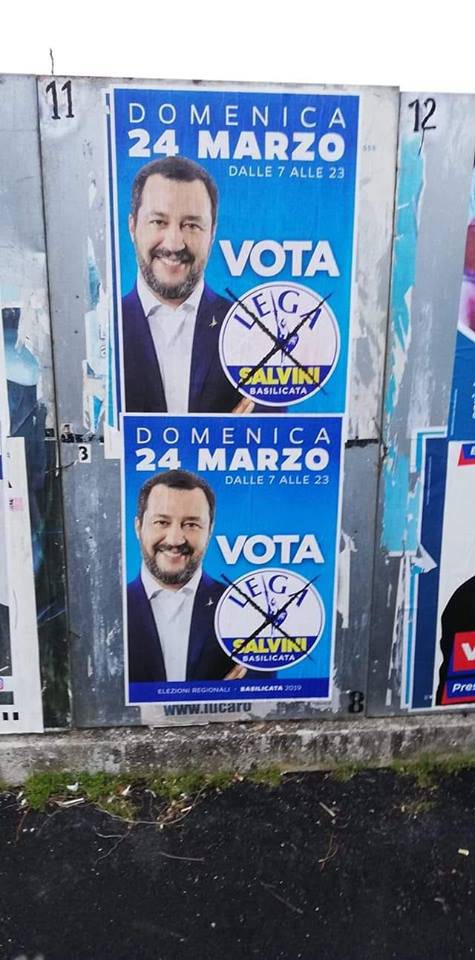 Matteo Salvini, Marcello Pittella e la Basilicata in svendita