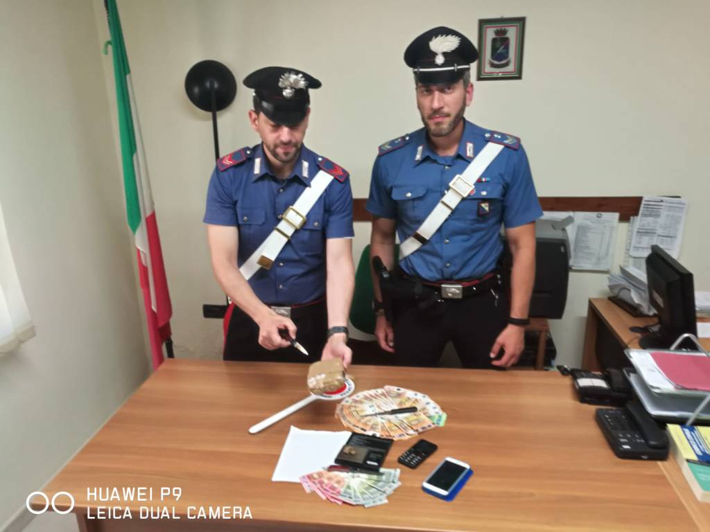 Carabinieri Ferrandina sequestro droga e armi