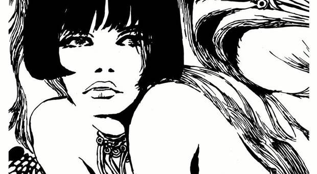 Valentina in camera, a Matera la mostra di Guido Crepax