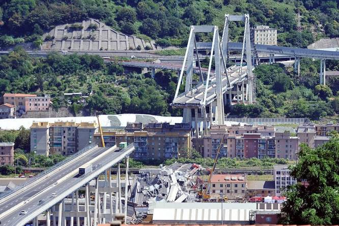 Primo anniversario crollo ponte Morandi, geologi: criticità innanzitutto idrogeologica