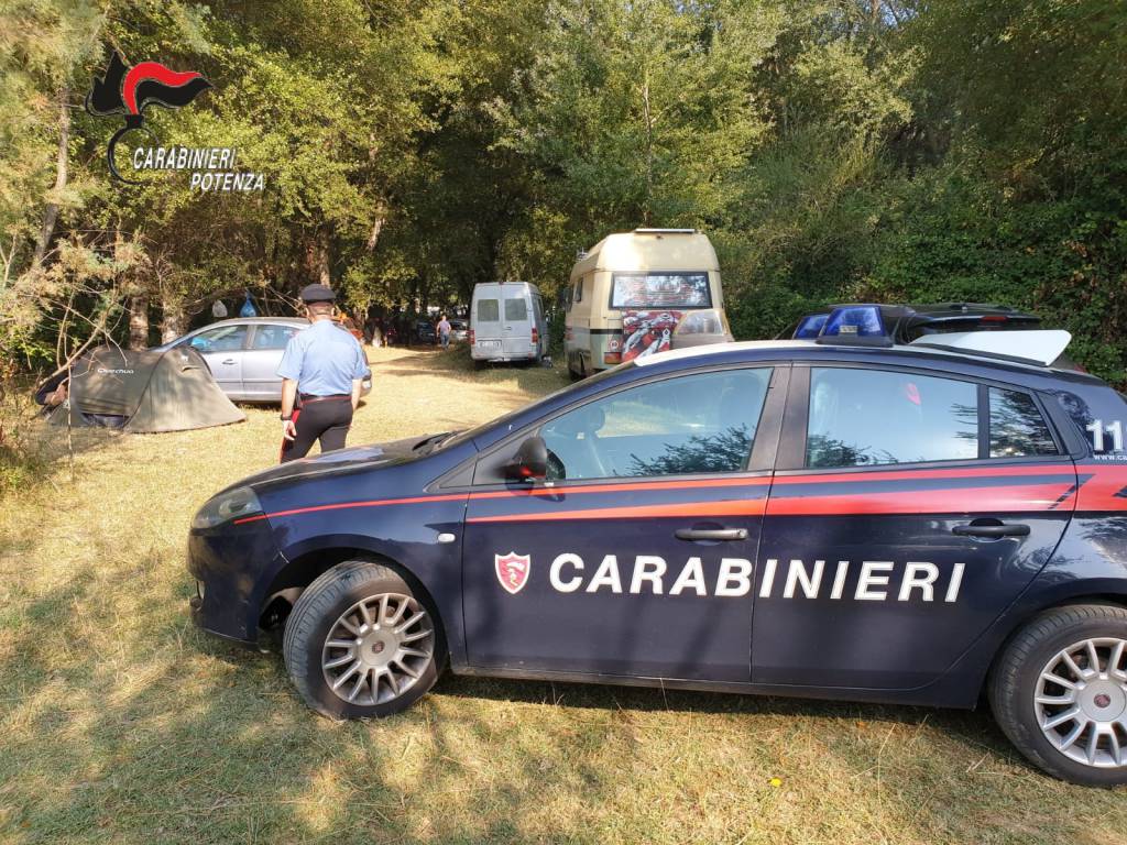 Rave party nel Parco, i carabinieri mettono fine al raduno