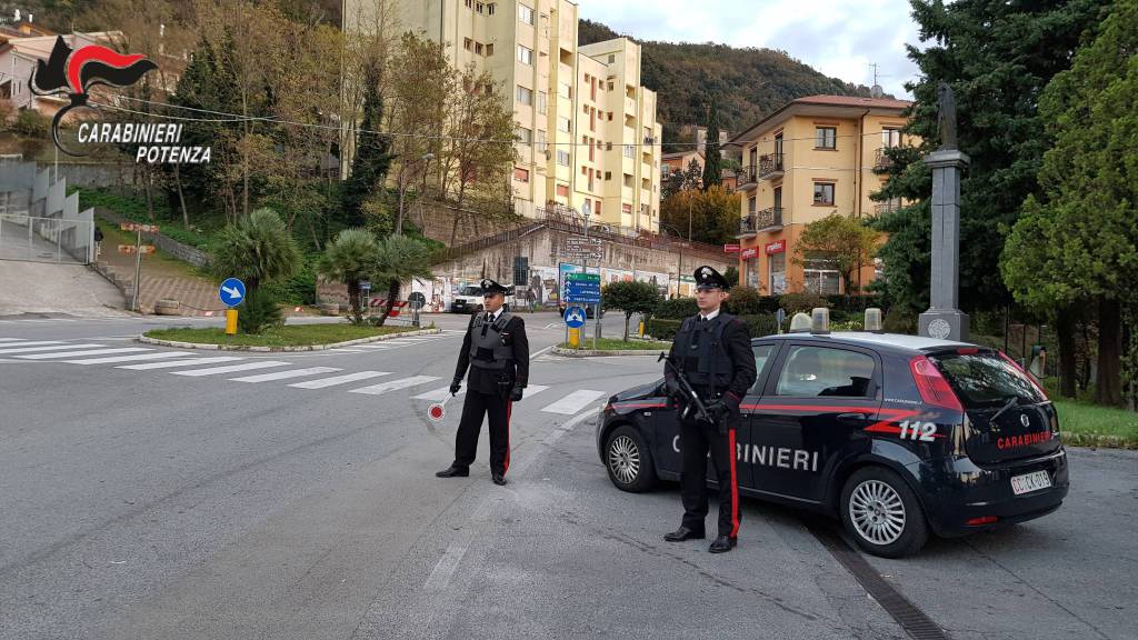 Controlli dei carabinieri in provincia di Potenza, quattro persone denunciate