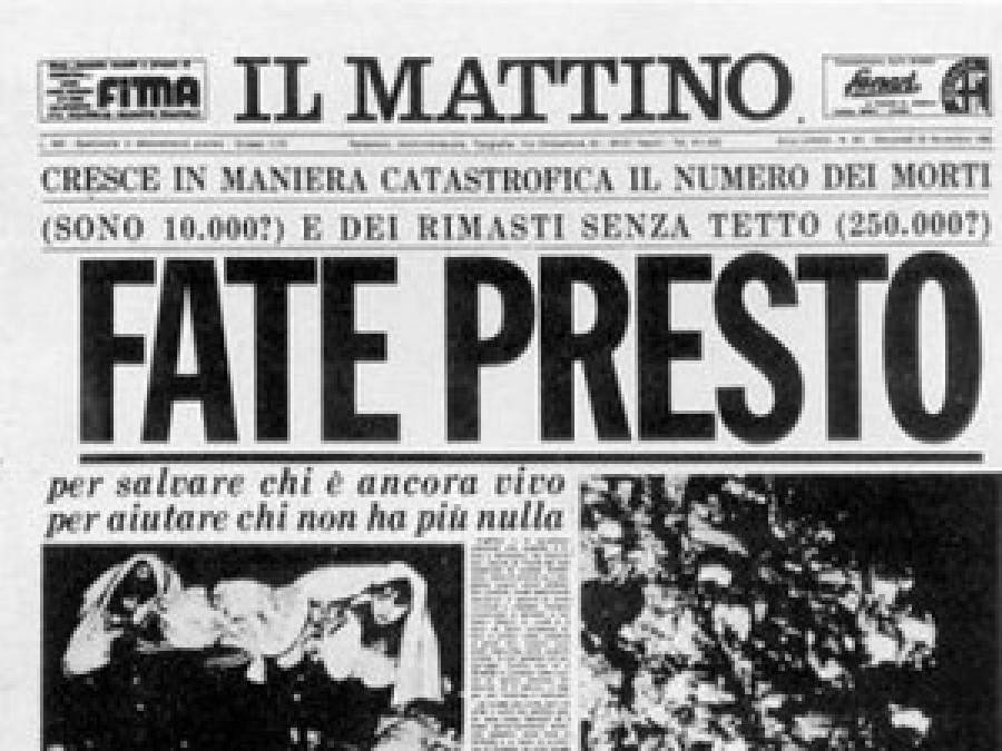 Appello dei Geologi di Basilicata:  Siamo veramente pronti per il “prossimo 23 novembre 1980”?