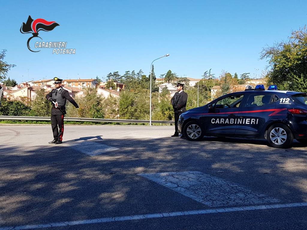 Potenza. Controllo del territorio provinciale, Carabinieri denunciano 11 persone