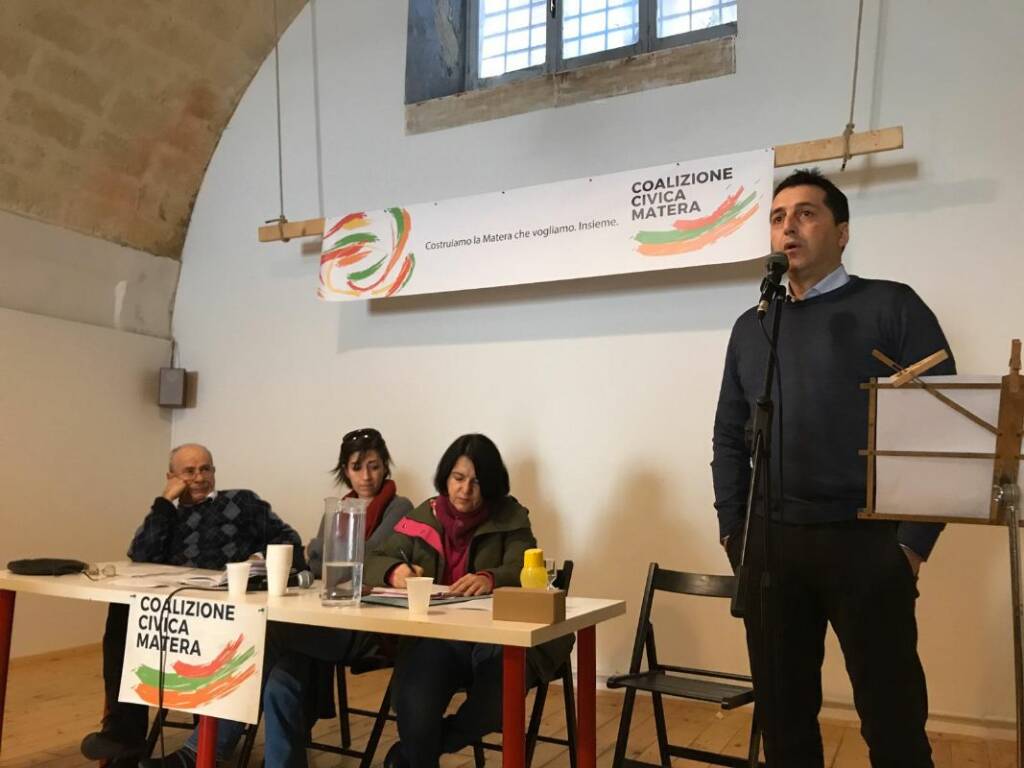 Coalizione civica per Matera elegge gli organi sociali e apre la campagna elettorale
