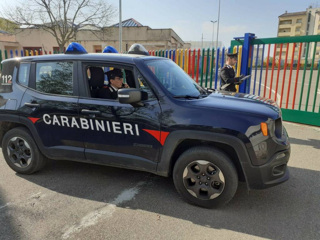 Furto in scuola di Pomarico, carabinieri arrestato quattro ragazzi