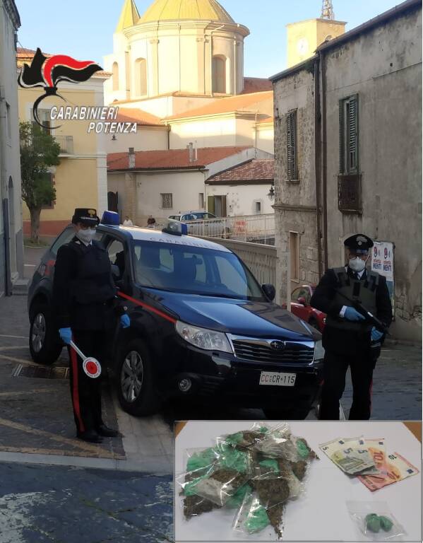 Rionero. Spaccio di droga, una persona arrestata dai carabinieri