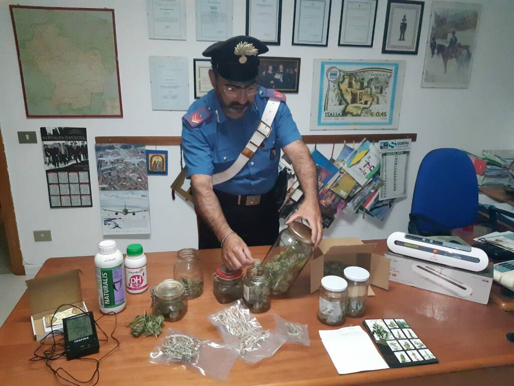 Spaccio di droga, i carabinieri arrestano 43enne di Bernalda