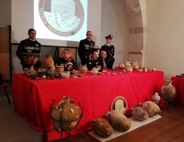 Patrimonio culturale, Carabinieri presentano il bilancio delle attività svolte in Puglia e Basilicata