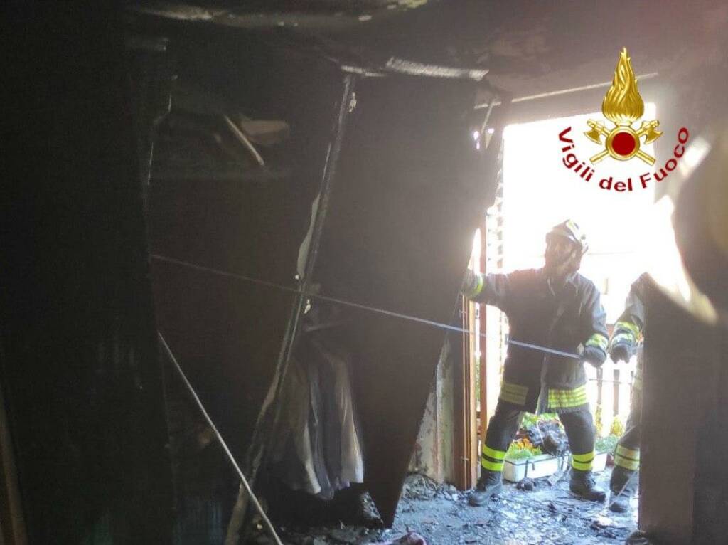Incendio in appartamento a Tito, intervenuti i Vigili del Fuoco