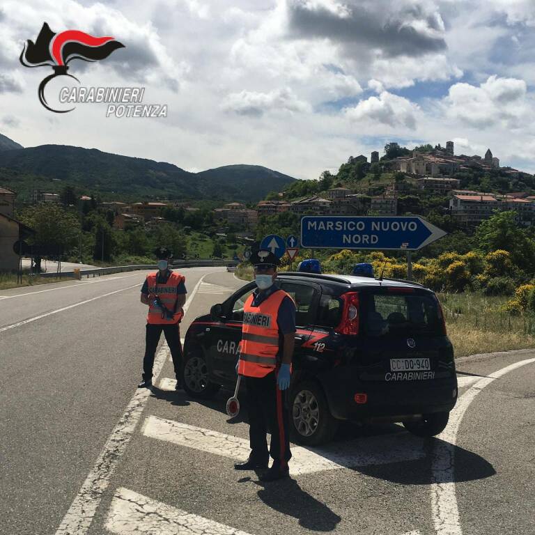 Potenza, controlli sulle strade: carabinieri denunciano 14 persone