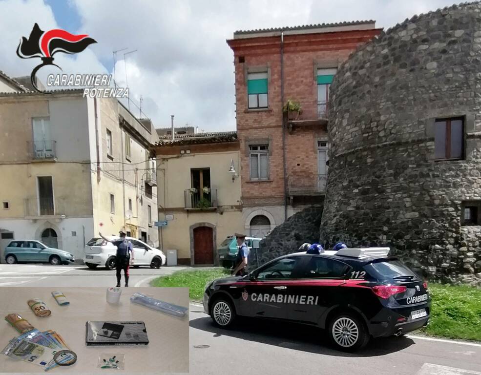 Spaccio di droga nel Vulture-Melfese: Carabinieri arrestano un 30enne