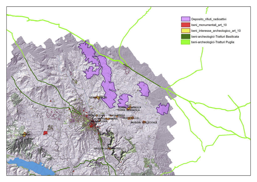 Deposito unico di scorie: analizzate aree dell’Alto Bradano, ragioni scientifiche per il no