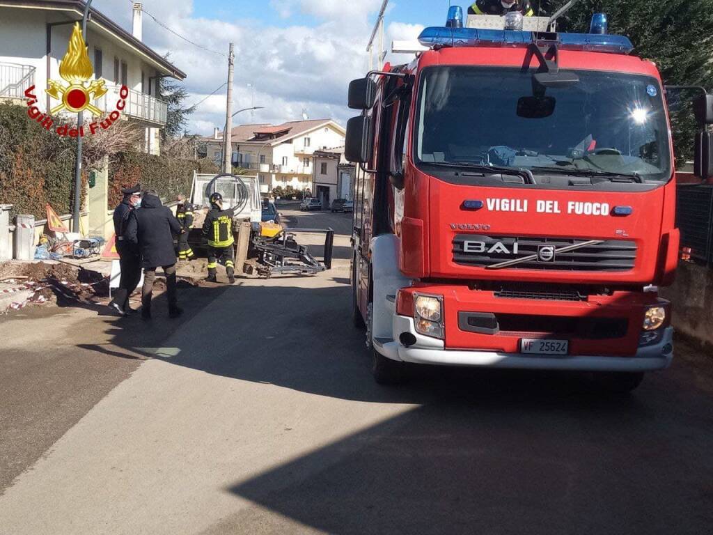 Incidente sul lavoro a Palazzo San Gervasio, un ferito