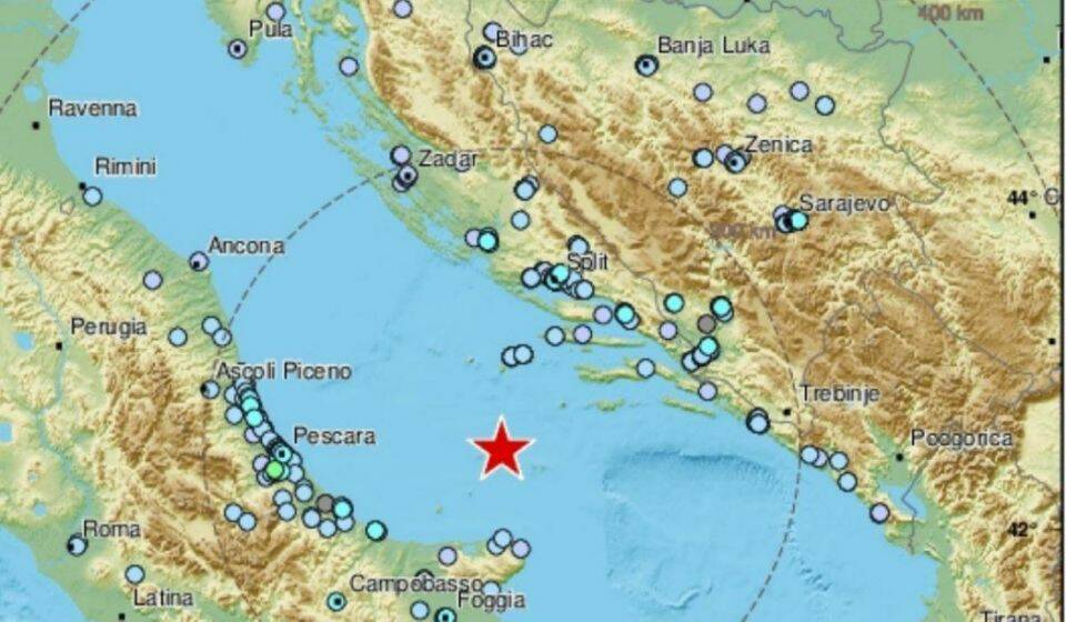 Terremoto in Mar Adriatico, continua lo sciame sismico