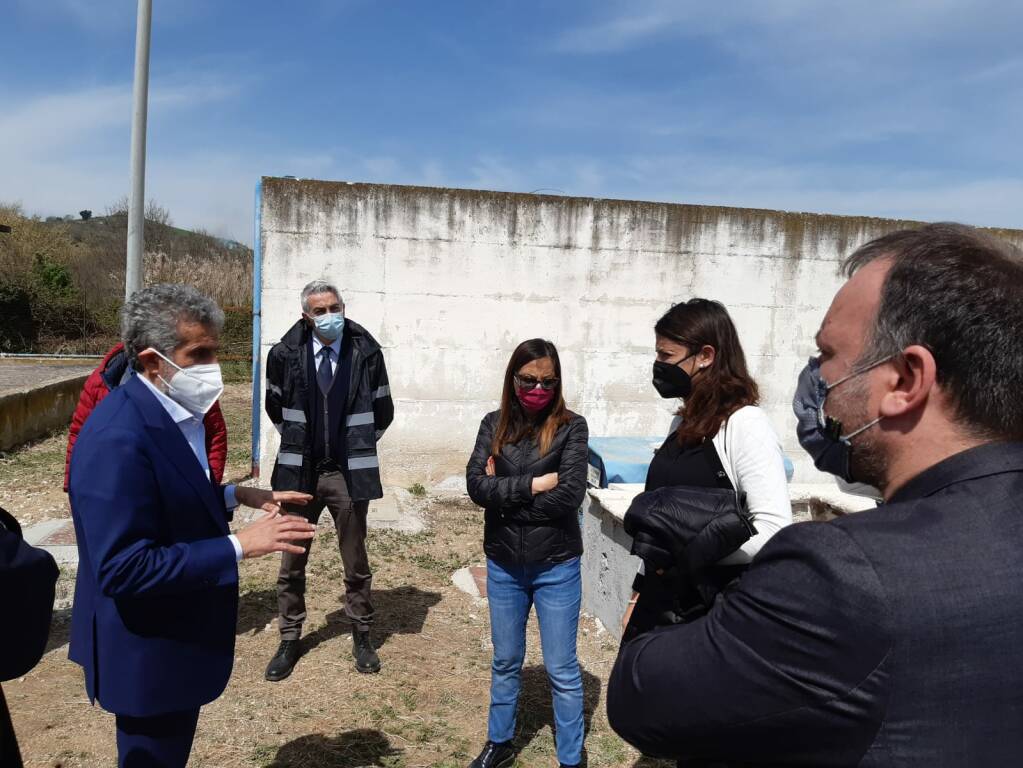 Sopralluogo M5S depuratore Genzano di Lucania