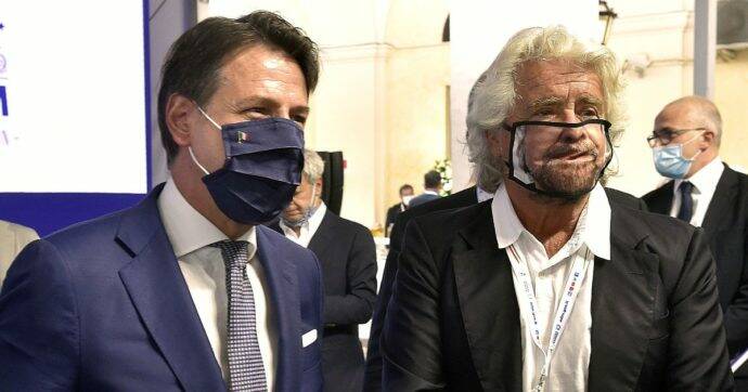 Grillo e Conte (Foto: Il Fatto Quotidiano)
